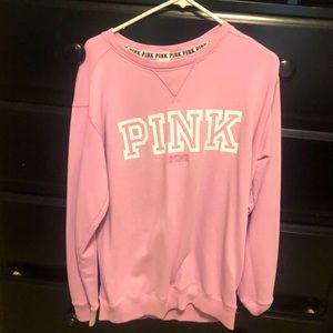 VS Pink Sweatshirt Size Small (oversized)